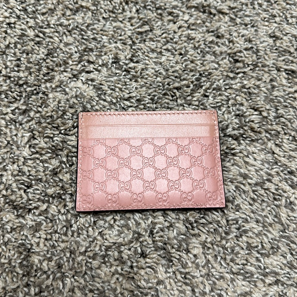 Gucci Guccissima Card Holder